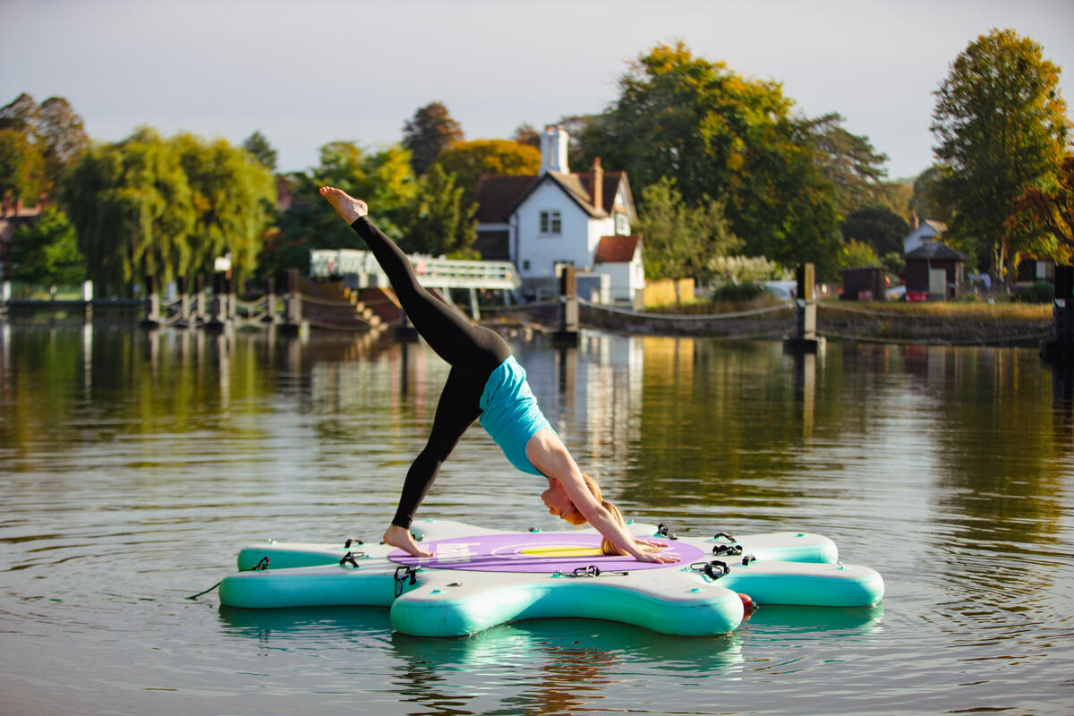 SUP Yoga with Grace and Gravity